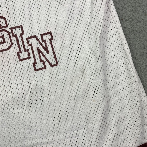 Vintage Wisconsin Hockey Jersey WI WAHA Size XL - Picture 5 of 10